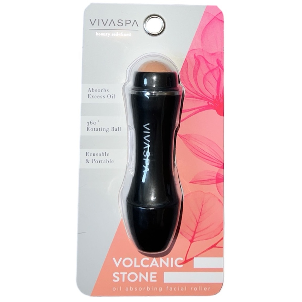 🧺🌷 Volcanic Stone Oil Absorbing Facial Roller